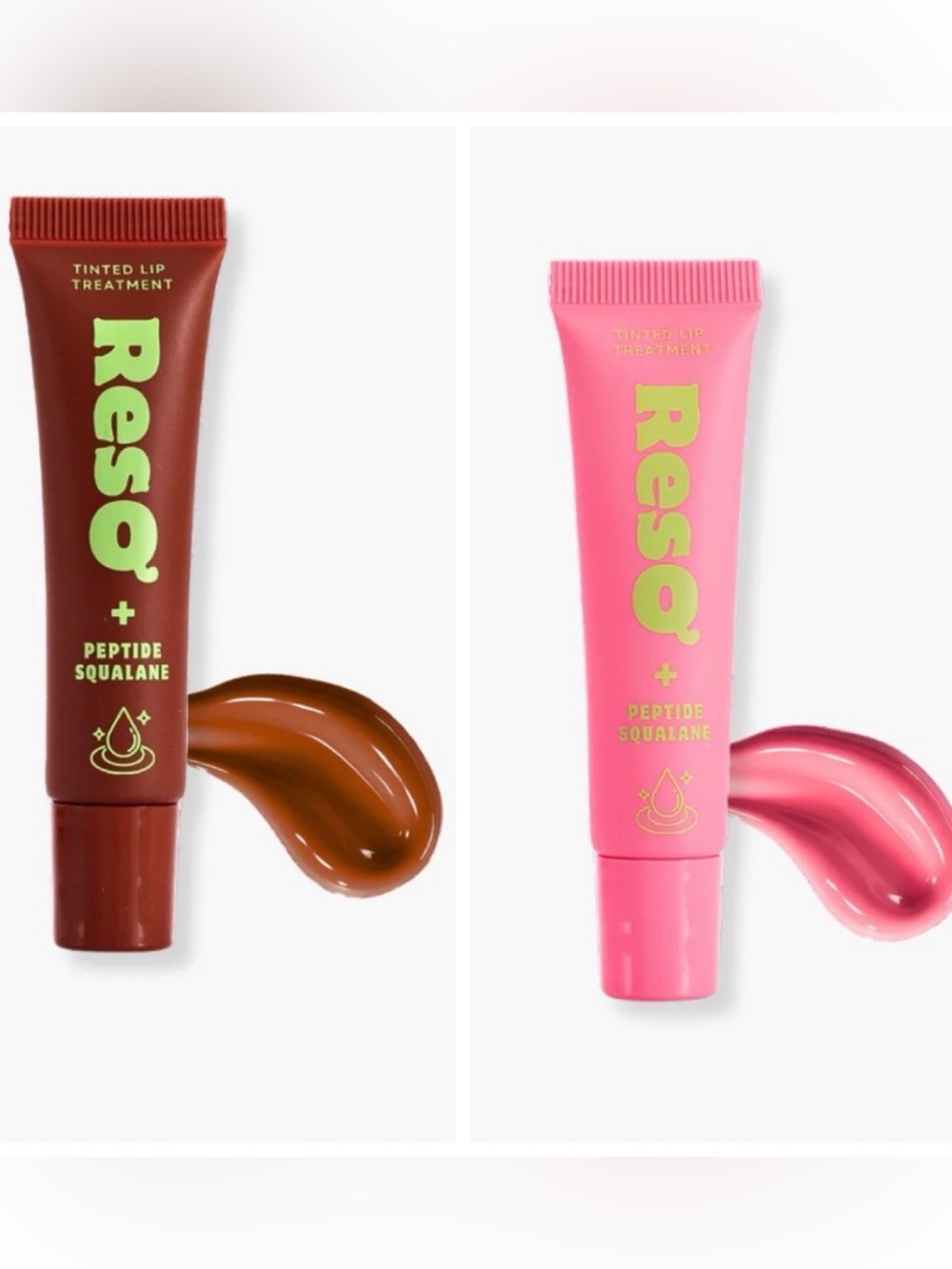 OZ LAB ResQ Peptide Lip Treatment Set Dulce and Sorbet - NEW